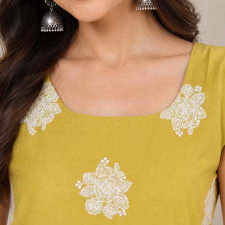 Desvanii Women Embroidery Co-Ord Set